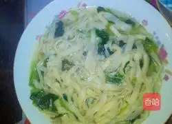 Illustration of how to make handmade noodles 8