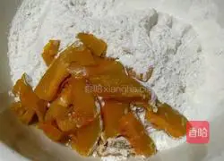 Illustration of how to make pumpkin steamed buns 2