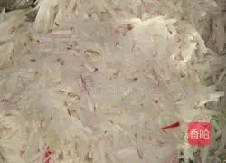 Illustration of how to make beef and radish buns 5