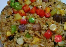 Laoganma's Assorted Egg Fried Rice Recipe Illustration 9