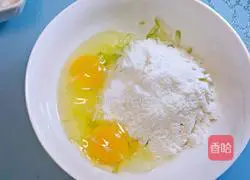 Zucchini egg pancake recipe 3