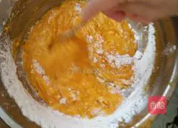 Illustration of how to make pumpkin cake 2