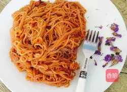 Illustration of creative fried noodles 11 