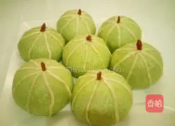 Spinach Steamed Buns Recipe Illustration 12