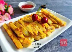 Illustration of how to make golden potato buns (oil-free version) 5