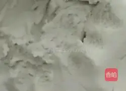 Illustration of how to make glutinous rice balls with red bean filling 2