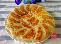 Illustration of how to make leek and moss dumplings 9