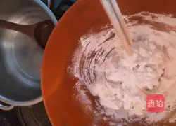 Fried Illustration of how to make sesame rice dumplings 6