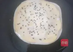 Illustration of how to make egg noodle pancakes 12