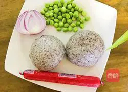 Egg-fried steamed buns - Illustration of how to make it so delicious that it has no friends 1