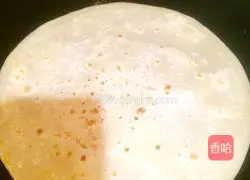 Illustration of how to make egg-filled pancakes 16