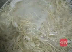 Illustration of how to make noodles 1