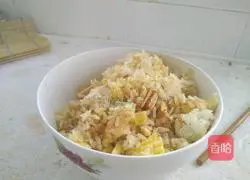 Illustration of how to make beef tendon fried rice 9