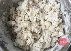 Illustration of how to make ham and chive pancakes 2