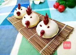 Angry Chicken Illustration of how to make steamed buns 15
