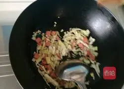 Soy sauce fried rice Practice illustration 5