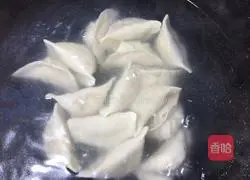 Illustration of how to make cabbage and pork dumplings 10
