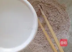 Illustration of how to make glutinous two-color sandwich cake 7