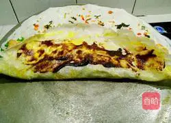 Illustration of how to make red pepper pancakes 15