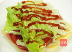 Illustration of how to make a sandwich 9