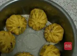 Pumpkin buns and small steamed buns Practice illustration 8