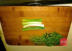 Illustration of how to make noodles with egg sauce 6