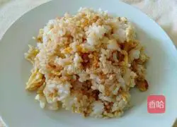 Illustration of how to make egg fried rice 6
