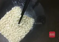 Soy sauce fried noodles recipe 3