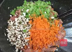 Illustration of how to make meat buns 6