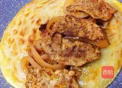 Illustration of how to make golden hand cakes 4