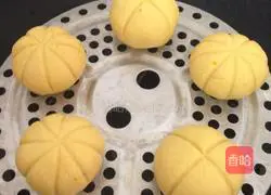 Illustration of how to make steamed pumpkin cake 10