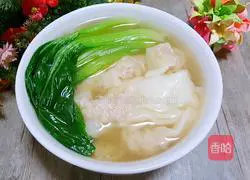 Illustration of how to make shrimp wontons 10