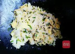 Illustration of how to make shrimp fried rice 7