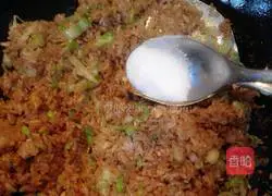 Soy sauce fried rice Practice illustration 10