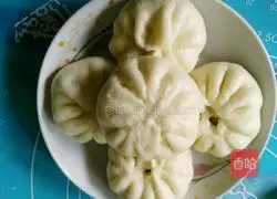 Illustration of how to make vegetable buns 15