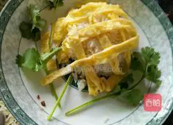 Illustration of how to make egg fried rice 6