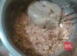 Illustration of how to make mackerel stuffed dumplings 5