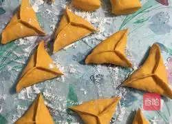 Illustration of how to make piggy steamed buns 10