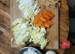 Illustration of how to make refreshing fried rice 2