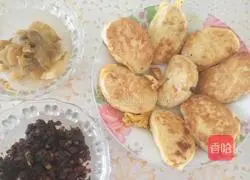 Illustration of how to make fried egg steamed bun slices 3