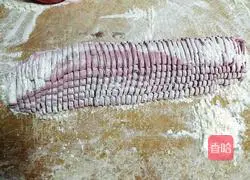 Illustration of how to make dragon fruit noodles 5