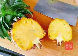 Pineapple colorful fried rice recipe 3