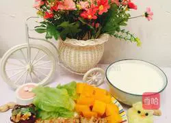 Illustration of how to make stir-fried noodles with seasonal vegetables 3