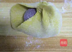 Flower steamed buns.Illustration of how to make 14