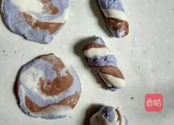 Illustration of how to make Yuhuashi glutinous rice balls 8