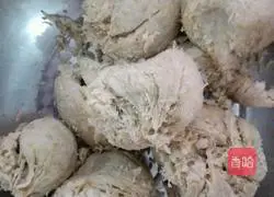 Illustration of how to make sauerkraut and meat dumplings 1