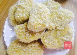 Illustration of how to make fried steamed bun slices 6