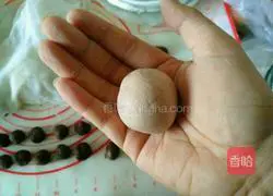 Illustration of how to make homemade colorful glutinous rice balls 8