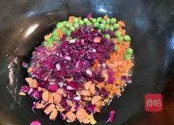 Assorted fried rice recipe illustration 3