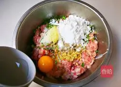 Illustration of how to make steamed buns and meatballs 8